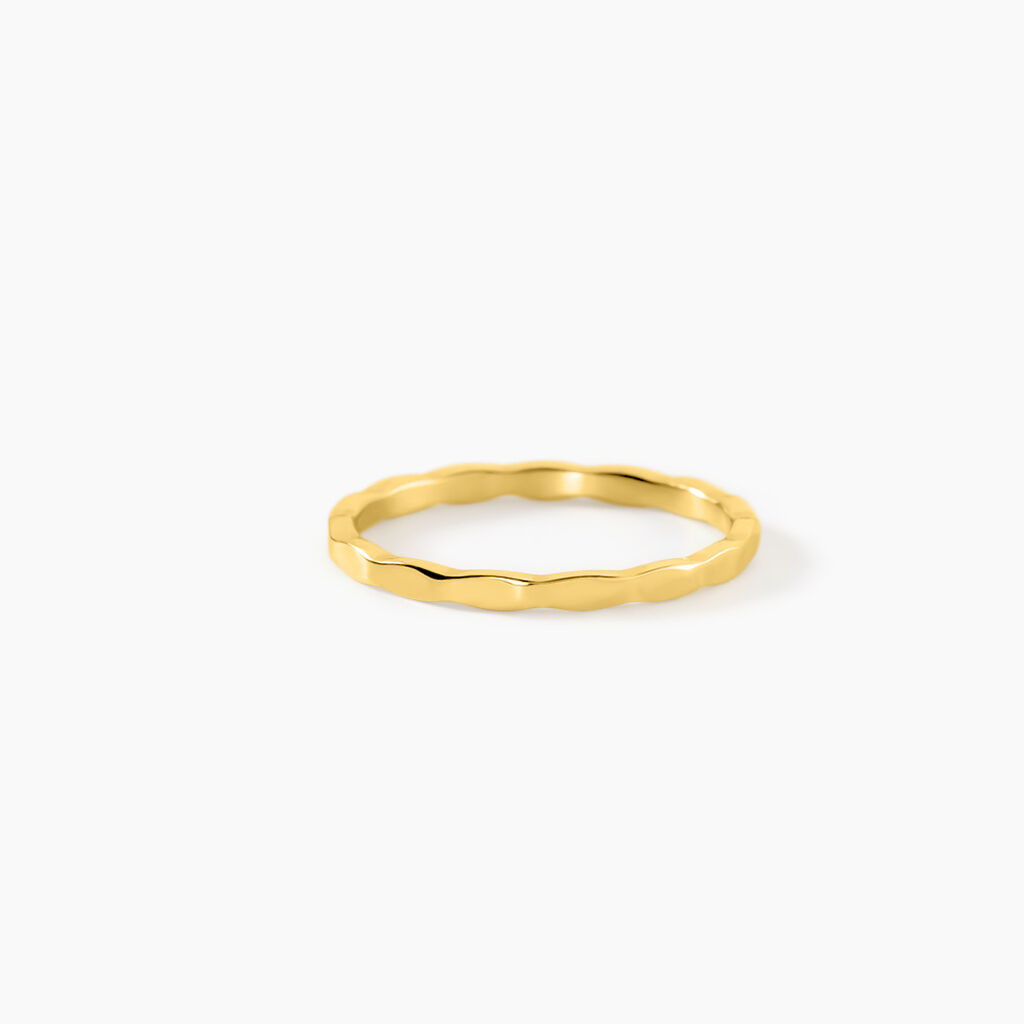 Bague Elen Acier Jaune - Bijoux fantaisie Femme | Marc Orian