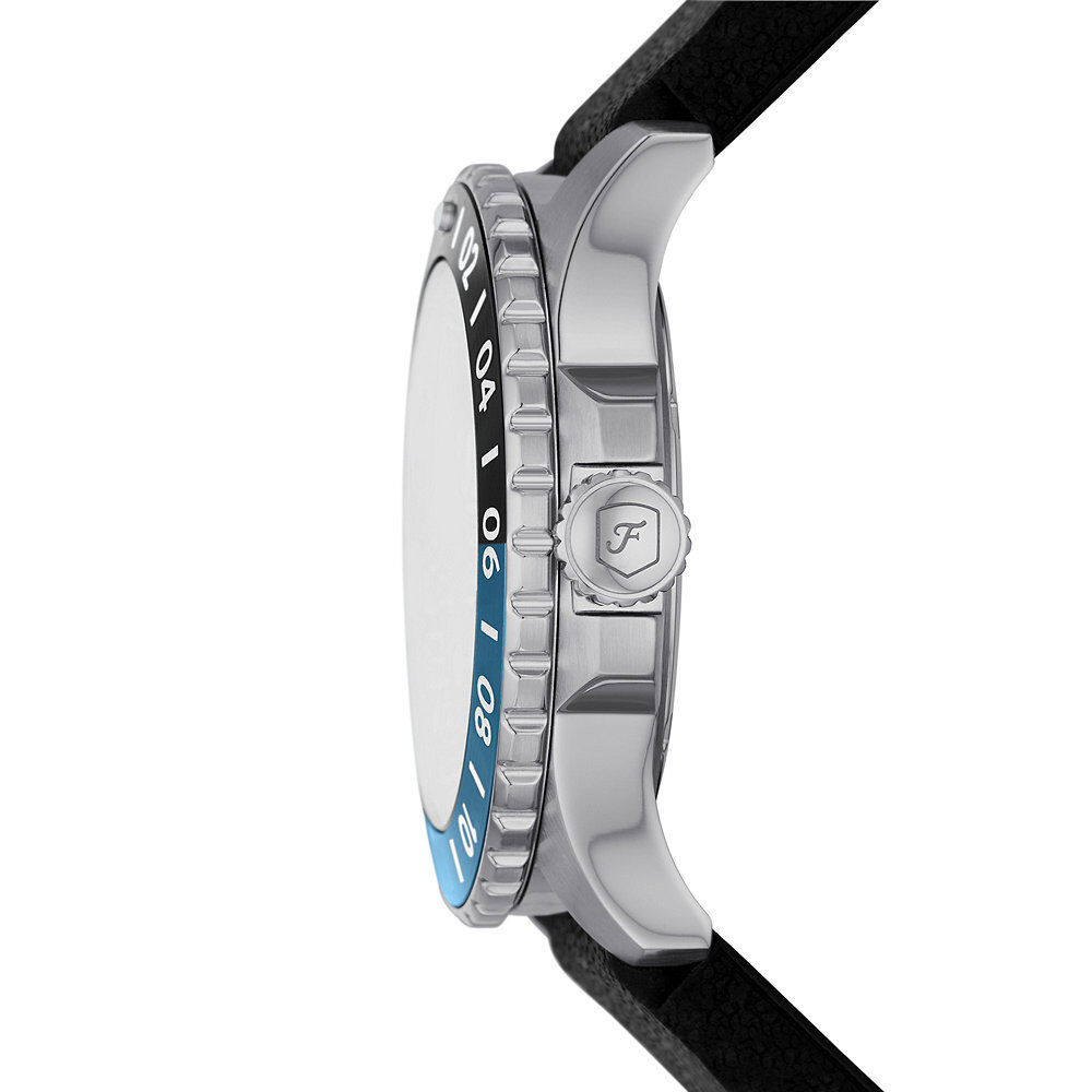 Montre Fossil Blue Gmt Bicolore - Montres étanches Homme | Marc Orian