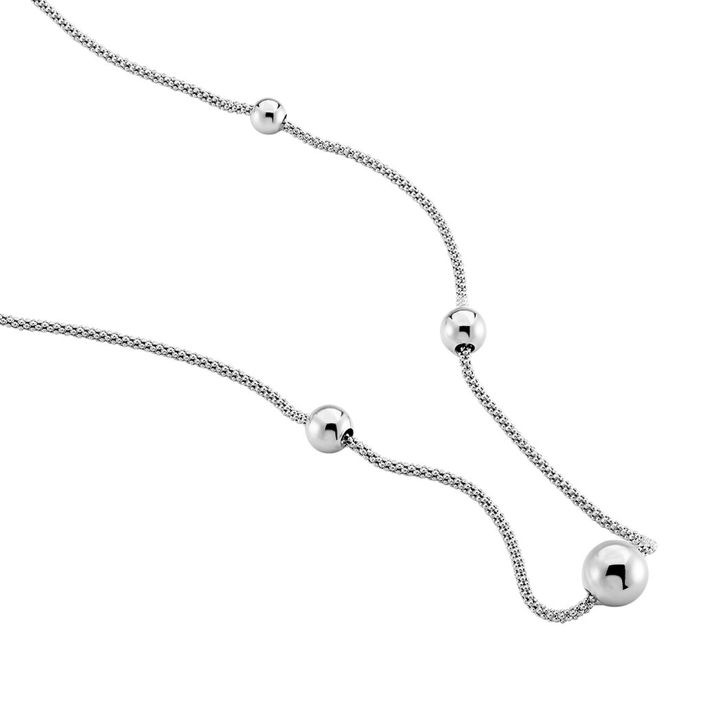 Collier Catarina Argent Blanc - Colliers Femme | Marc Orian