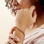 Bracelet Jonc Shiny Diamante Or Jaune - Bracelets joncs Femme | Marc Orian