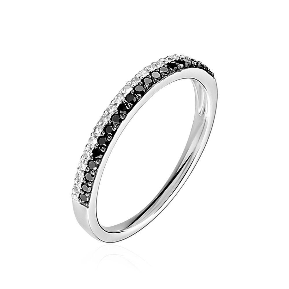 Bague Maissara Or Blanc Diamant - Bagues pierres précieuses Femme | Marc Orian
