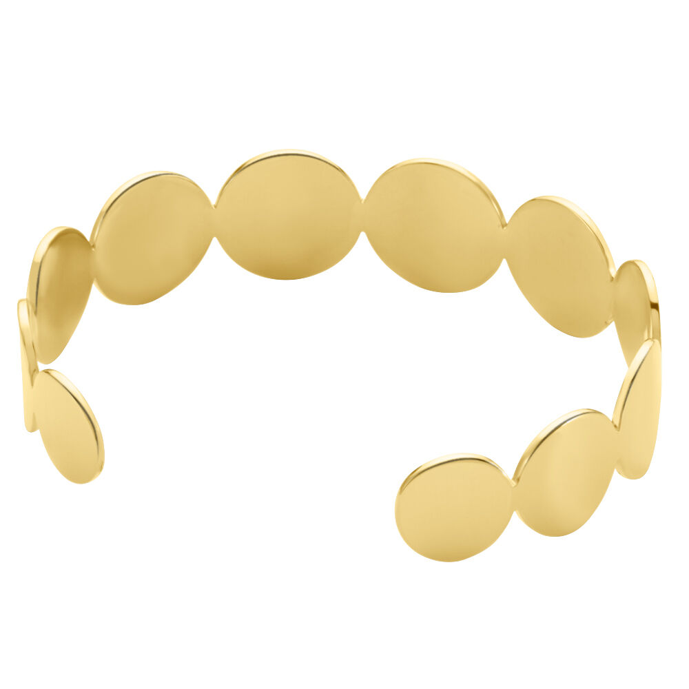 Bracelet Jonc Acier Doré Naomi - Bracelets joncs Femme | Marc Orian