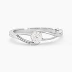 Bague Lysie Argent Blanc Oxyde De Zirconium - Bijoux fantaisie Femme | Marc Orian