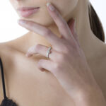 Bague Didiane Argent Blanc Oxyde De Zirconium - Bijoux fantaisie Femme | Marc Orian