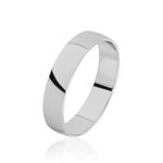 Alliance Isodoro Ruban Bombe Or Blanc - Alliances personnalis&eacute;es Famille | Marc Orian