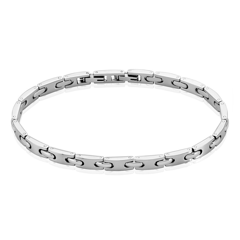 Bracelet Jourdan Acier Gris - Bracelets chaînes Homme | Marc Orian