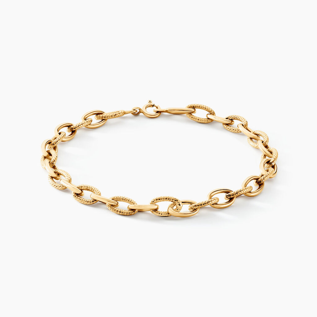 Bracelet Jodie Or Jaune - Bracelets cha&icirc;nes Famille | Marc Orian