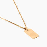 Collier Plaqu&eacute; Or Quintien - Colliers ete Homme | Marc Orian