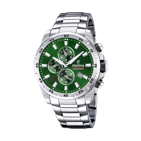 Montre Festina Timeless Vert - Montres étanches Homme | Marc Orian