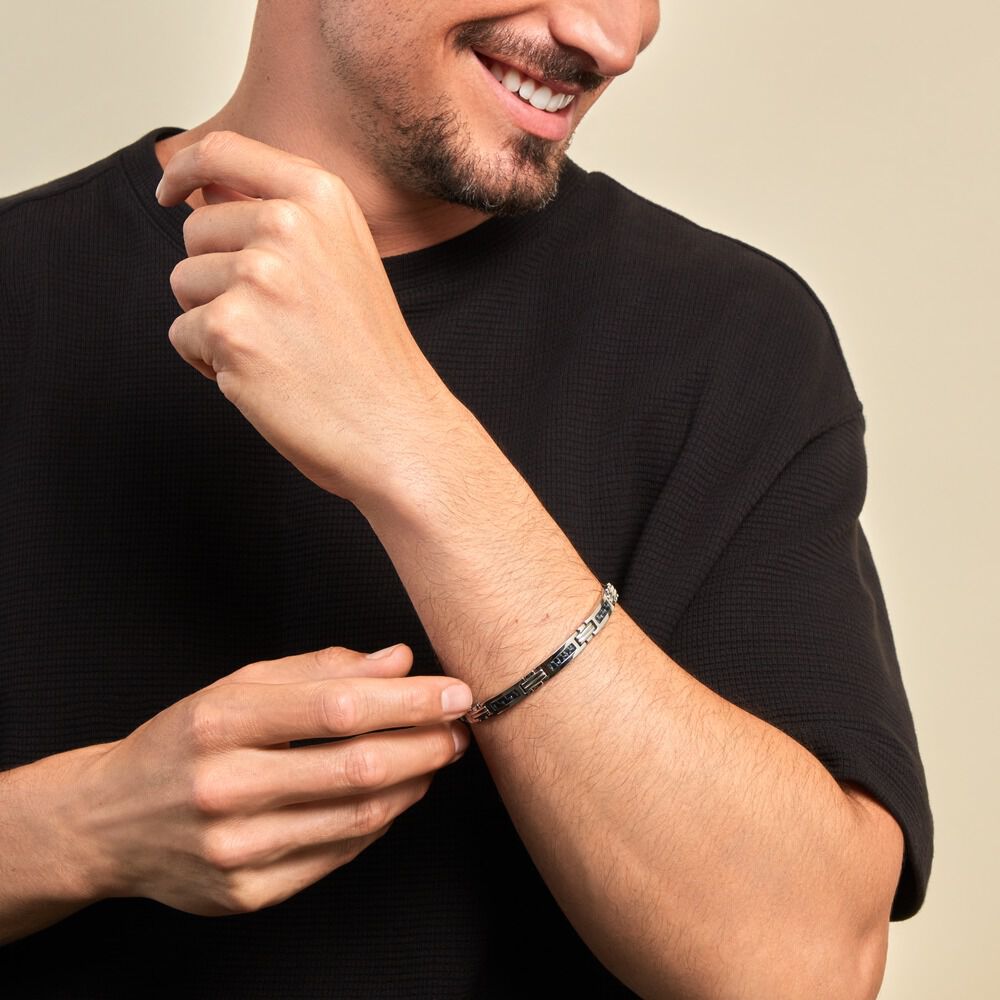 Bracelet Phebus Him Acier Blanc - Bracelets Homme | Marc Orian
