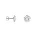 Boucles D'oreilles Puces Kanani Argent Blanc Perle De Culture - Puces Femme | Marc Orian