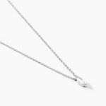 Collier Giulette Argent Blanc Oxyde De Zirconium - Colliers avec pierres Femme | Marc Orian