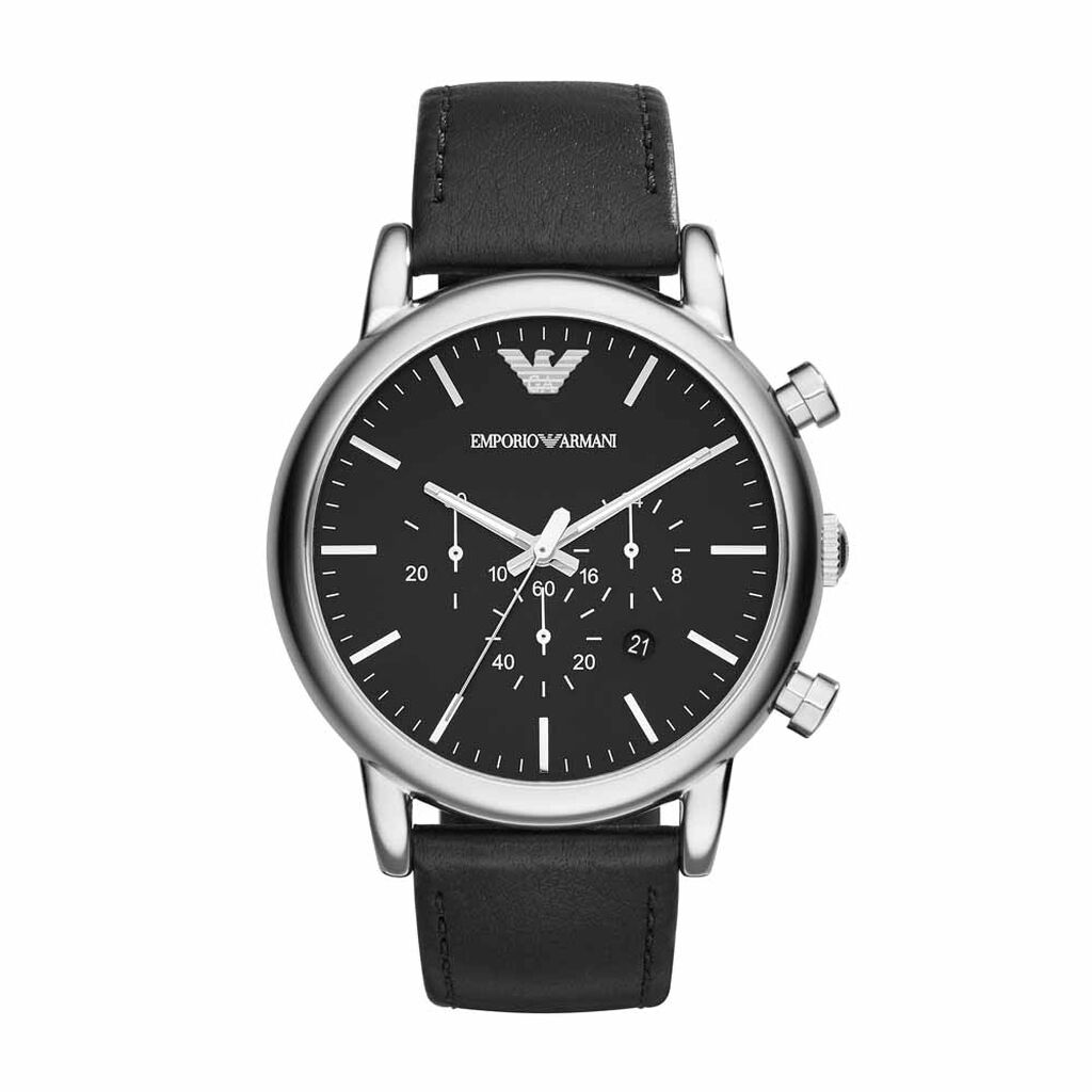 Montre Emporio Armani Noir - Montres classiques Homme | Marc Orian
