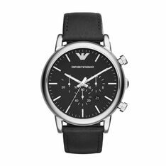 Montre Emporio Armani Noir - Montres classiques Homme | Marc Orian