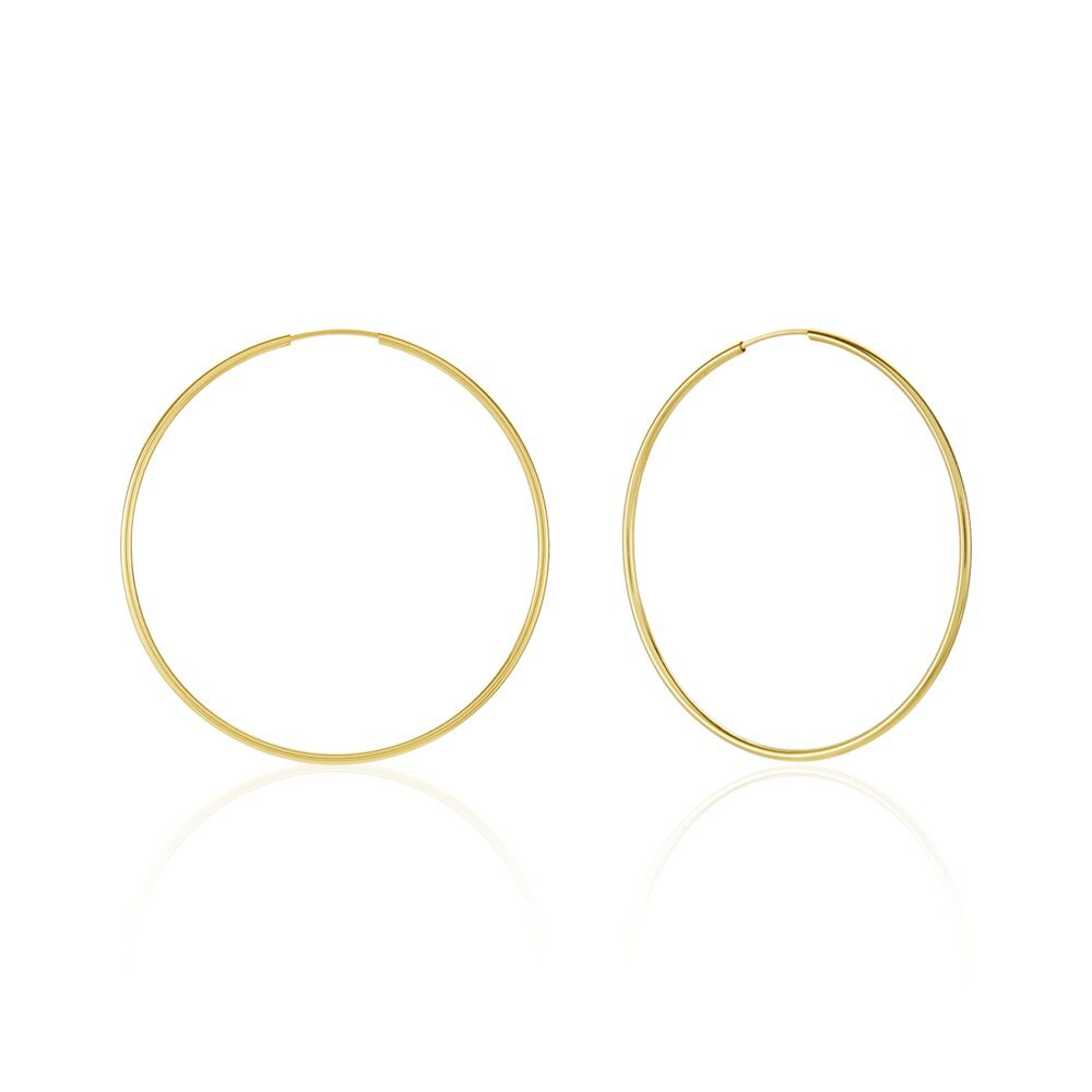 Créoles Dominae Or Jaune - Créoles Femme | Marc Orian