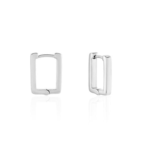 Cr&eacute;oles Keiko Argent Blanc - Cr&eacute;oles Femme | Marc Orian