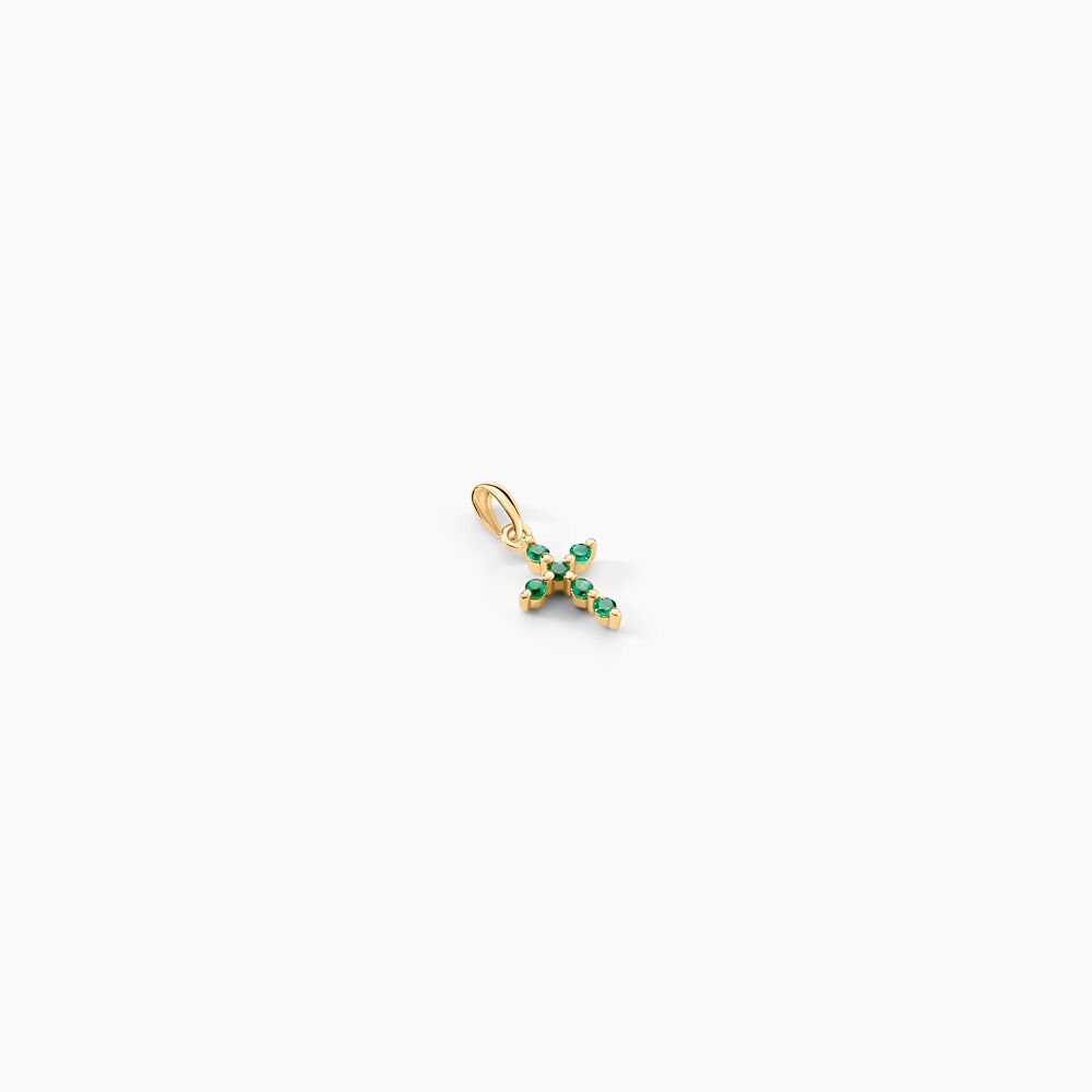 Pendentif Or Jaune Stanley Emeraude - Pendentifs Femme | Marc Orian