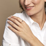 Bague Lorainne Argent Bicolore Oxyde De Zirconium - Bijoux fantaisie Femme | Marc Orian