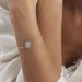 Bracelet Argent Blanc Amika Oxydes De Zirconium - Bracelets Medailles Femme | Marc Orian