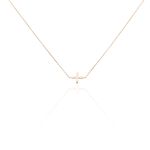 Collier Jenelle Argent Rose - Colliers ras du cou Femme | Marc Orian