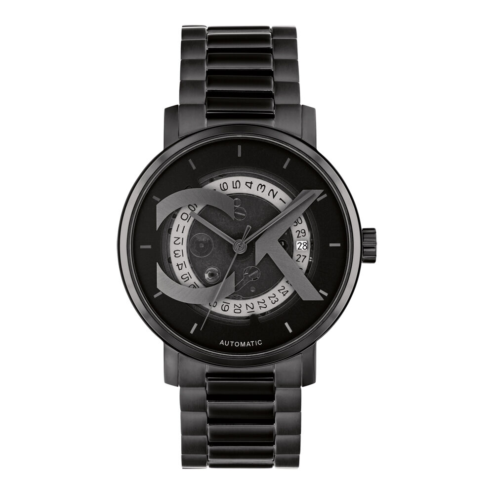 Montre Calvin Klein Iconic Automatic Noir - Montres automatiques Homme | Marc Orian