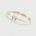 Solitaire Or Jaune Philys Oxyde De Zirconium - Solitaires Femme | Marc Orian