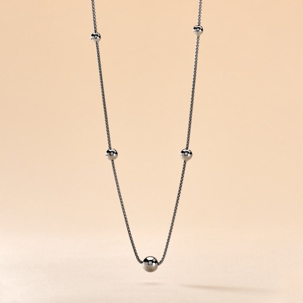 Collier Catarina Argent Blanc - Colliers Femme | Marc Orian