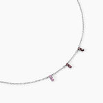 Collier Dion Argent Blanc Oxyde De Zirconium - Colliers avec pierres Femme | Marc Orian