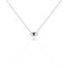 Collier Shemsi Argent Blanc Oxyde De Zirconium - Colliers avec pierres Femme | Marc Orian