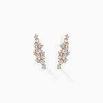 Bijoux D'oreilles Doline Plaqu&eacute; Or Dor&eacute; Oxyde De Zirconium - Piercings d'oreilles Femme | Marc Orian