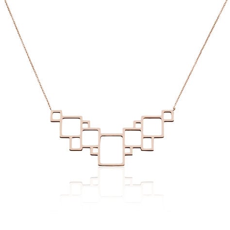 Collier Crispine Acier Rose - Sautoirs Femme | Marc Orian