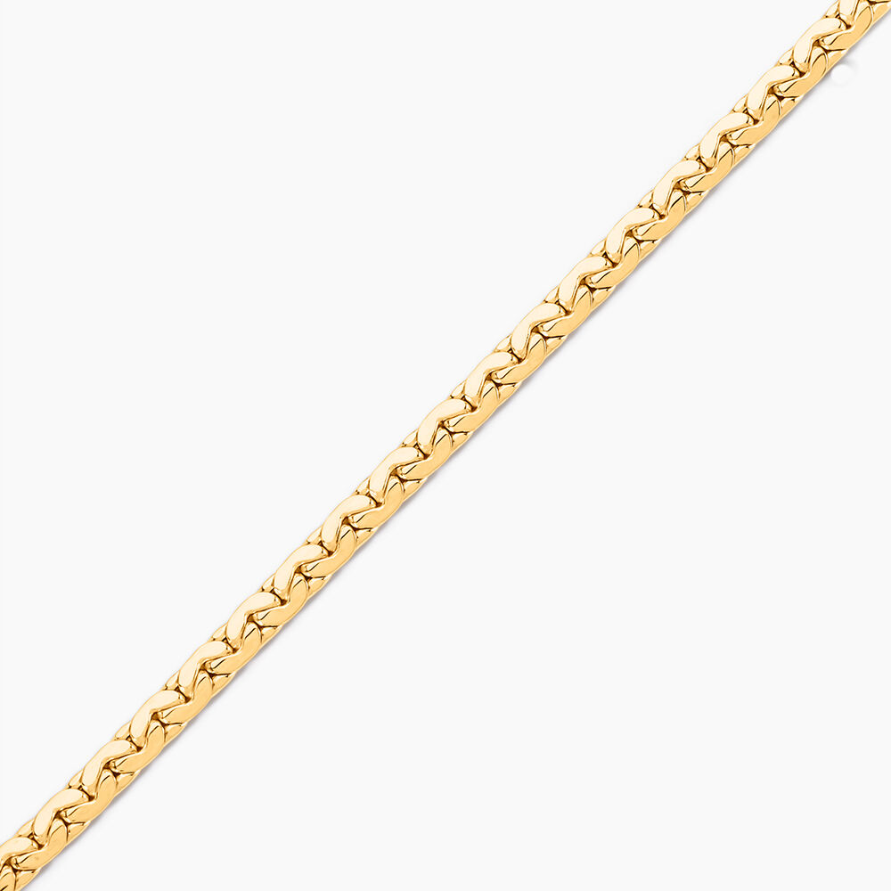 Bracelet Ivy Maille Haricot Or Jaune - Bracelets mailles Femme | Marc Orian