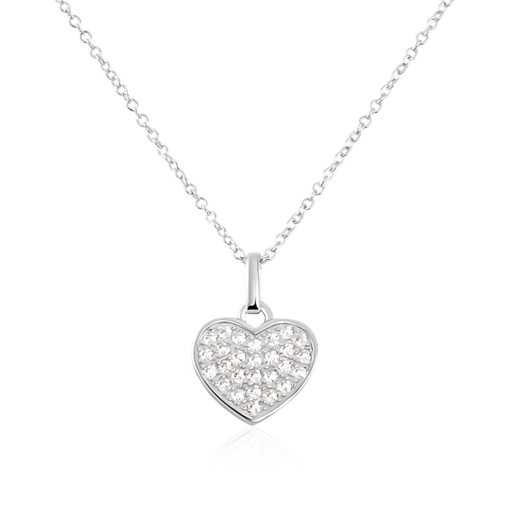 Collier Argent Frederik Oxyde De Zirconium - Colliers avec pierres Femme | Marc Orian