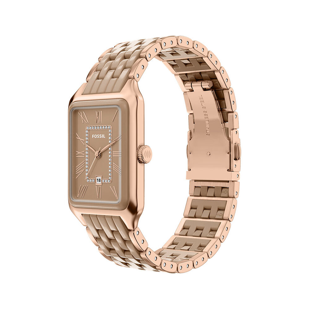 Montre Fossil Raquel Beige - Montres &eacute;tanches Femme | Marc Orian