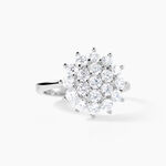 Bague Maximille Argent Blanc Oxyde De Zirconium - Bijoux fantaisie Femme | Marc Orian