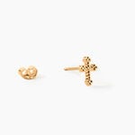 Boucles D'Oreilles Puces Tien Plaqu&eacute; Or Jaune - Puces Femme | Marc Orian