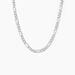 Collier Vivian Argent Blanc - Chaines Homme | Marc Orian