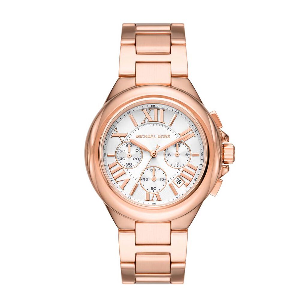 Montre Michael Kors Camille Blanc - Montres &eacute;tanches Femme | Marc Orian