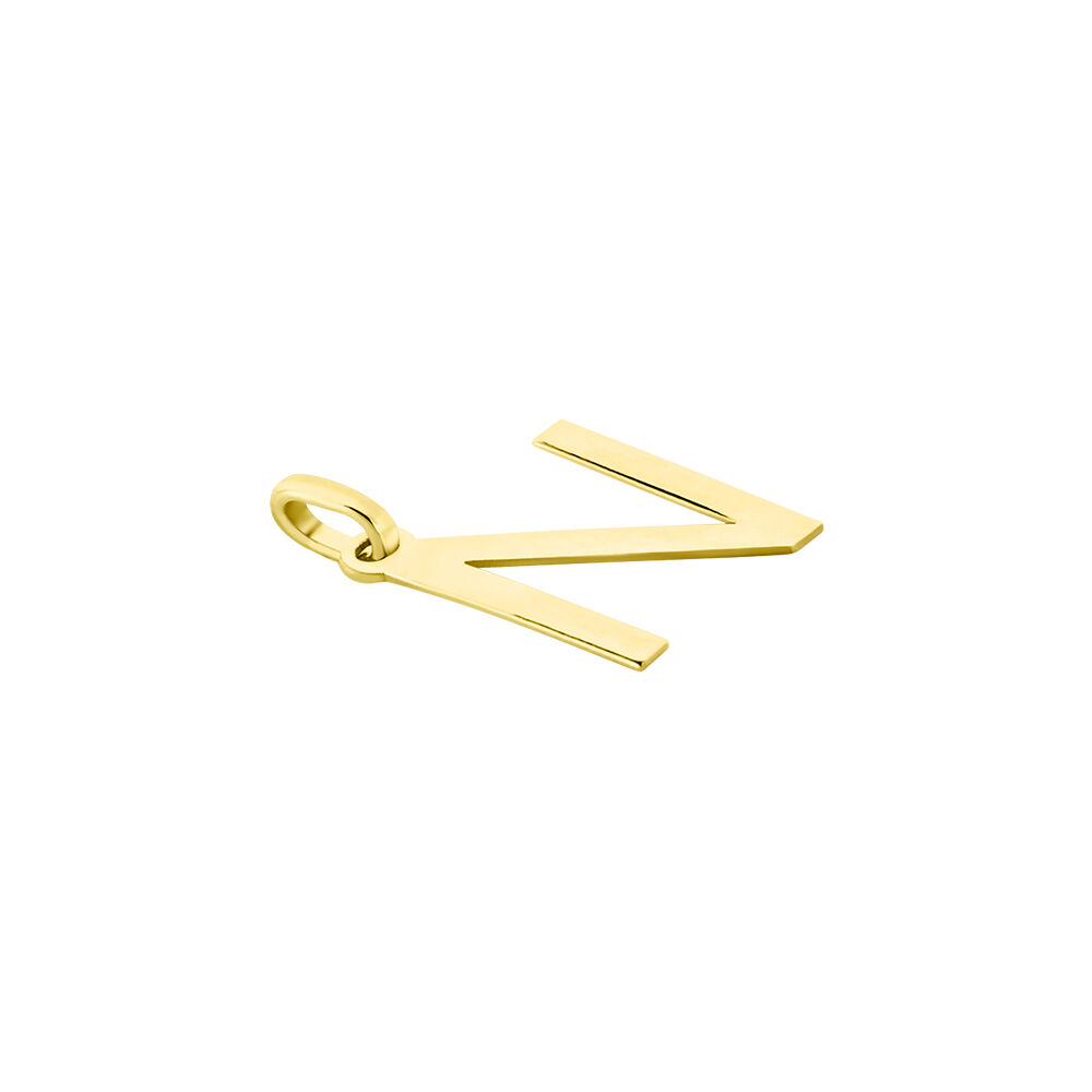 Pendentif Ionia Lettre Or Jaune - Pendentifs Famille | Marc Orian