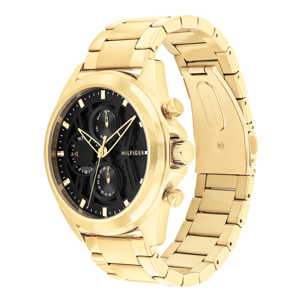 Montre Tommy Hilfiger Jax Noir - Ventes Privées Homme | Marc Orian