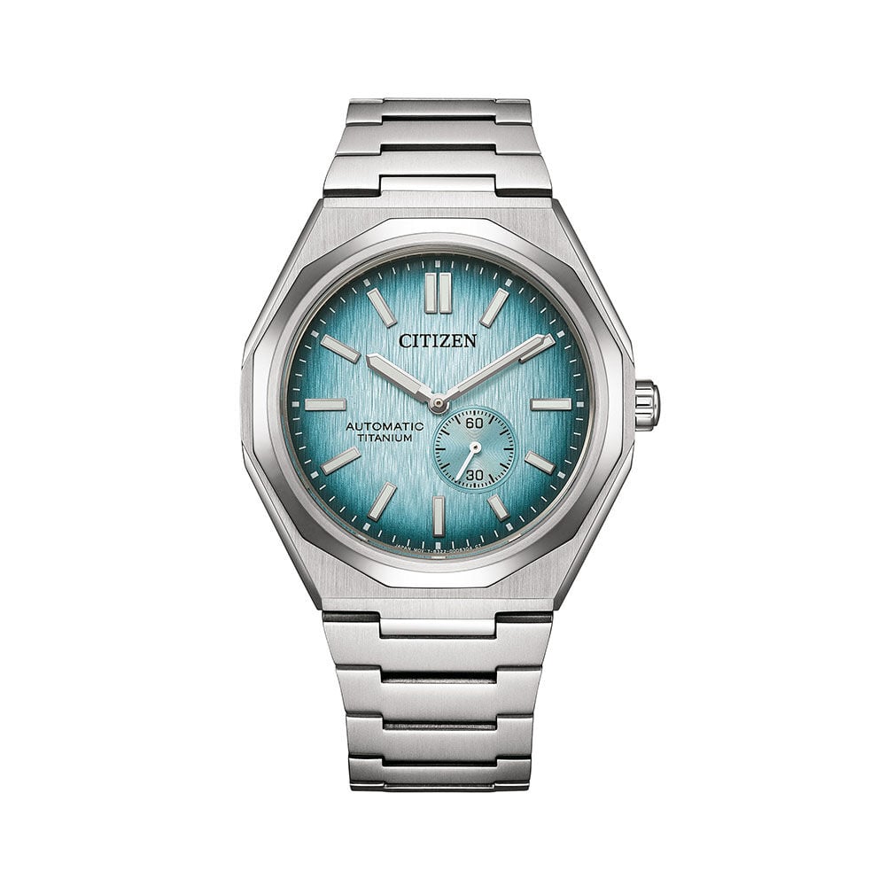 Montre Citizen Super Titanium Mechanical Zenshin Bleu Sky - Montres automatiques Homme | Marc Orian