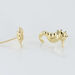 Boucles D'oreilles Puces Ambrosie Hippocampe Or Jaune - Puces Femme | Marc Orian