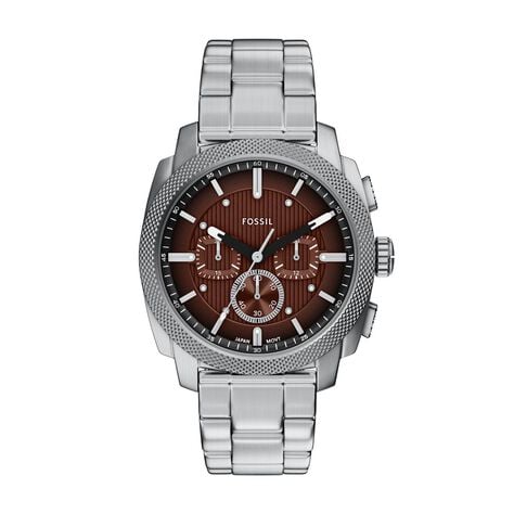 Montre Fossil Machine Marron - Montres &eacute;tanches Homme | Marc Orian