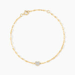 Bracelet Michiko Or Jaune Diamant - Bracelets cha&icirc;nes Femme | Marc Orian