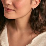 Cr&eacute;oles Oiva Or Blanc Oxyde De Zirconium - Cr&eacute;oles Femme | Marc Orian