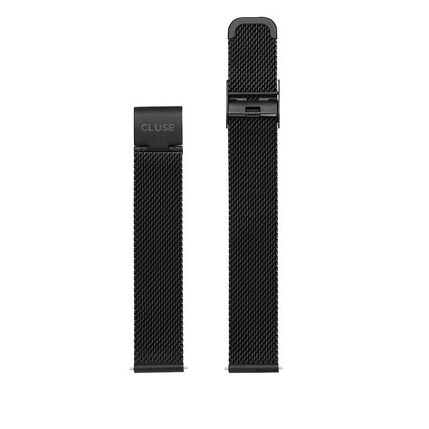 Bracelet Montre Cluse Minuit Acier Noir - Bracelets de montre Femme | Marc Orian