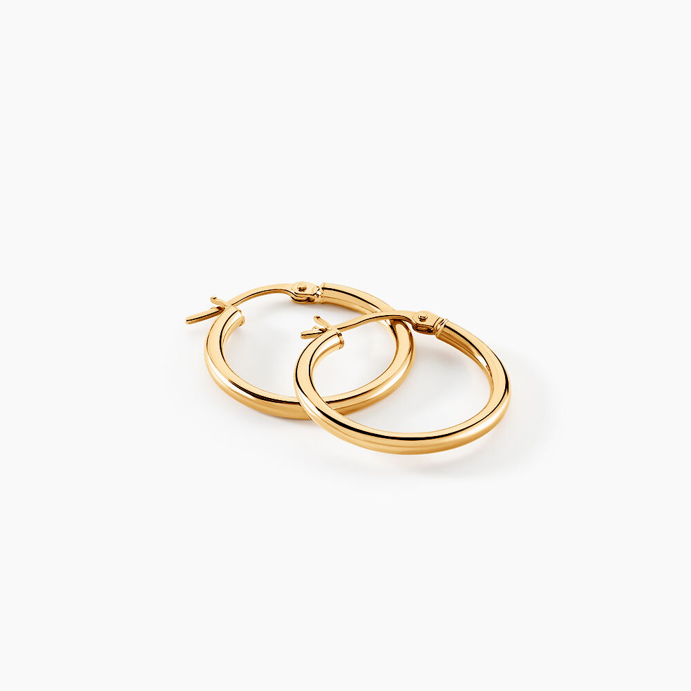 Créoles Verania Or Jaune - Créoles Femme | Marc Orian