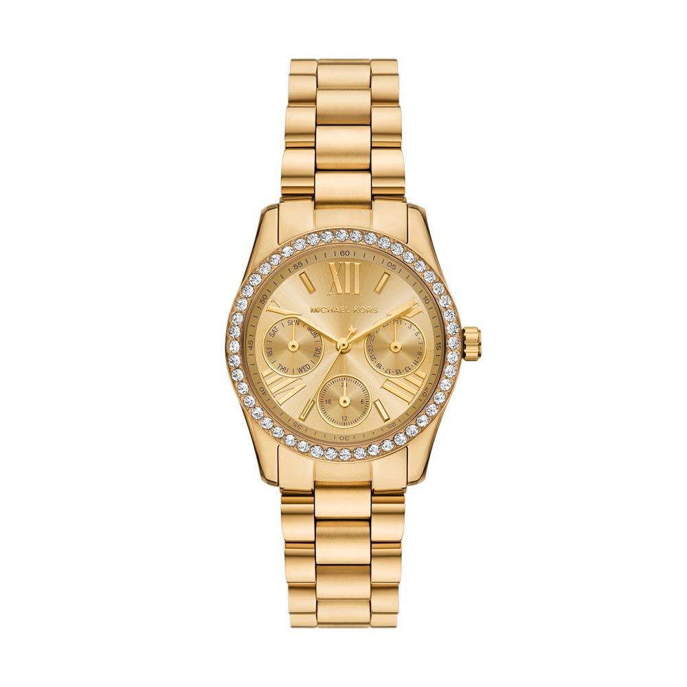 Montre Michael Kors Lexington Lux Dor&eacute; - Montres &eacute;tanches Femme | Marc Orian