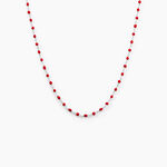 Collier Muguette Argent Blanc - Colliers ras du cou Femme | Marc Orian