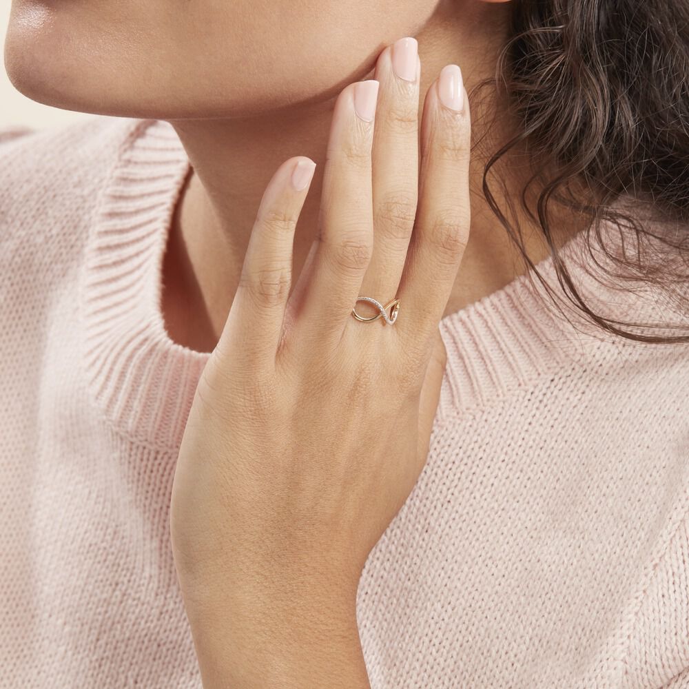Bague Varina Or Jaune Diamant - Bagues pierres précieuses Femme | Marc Orian